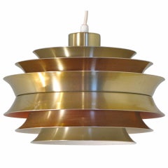 Vintage 1960s Scandinavian Modern Pendant Light