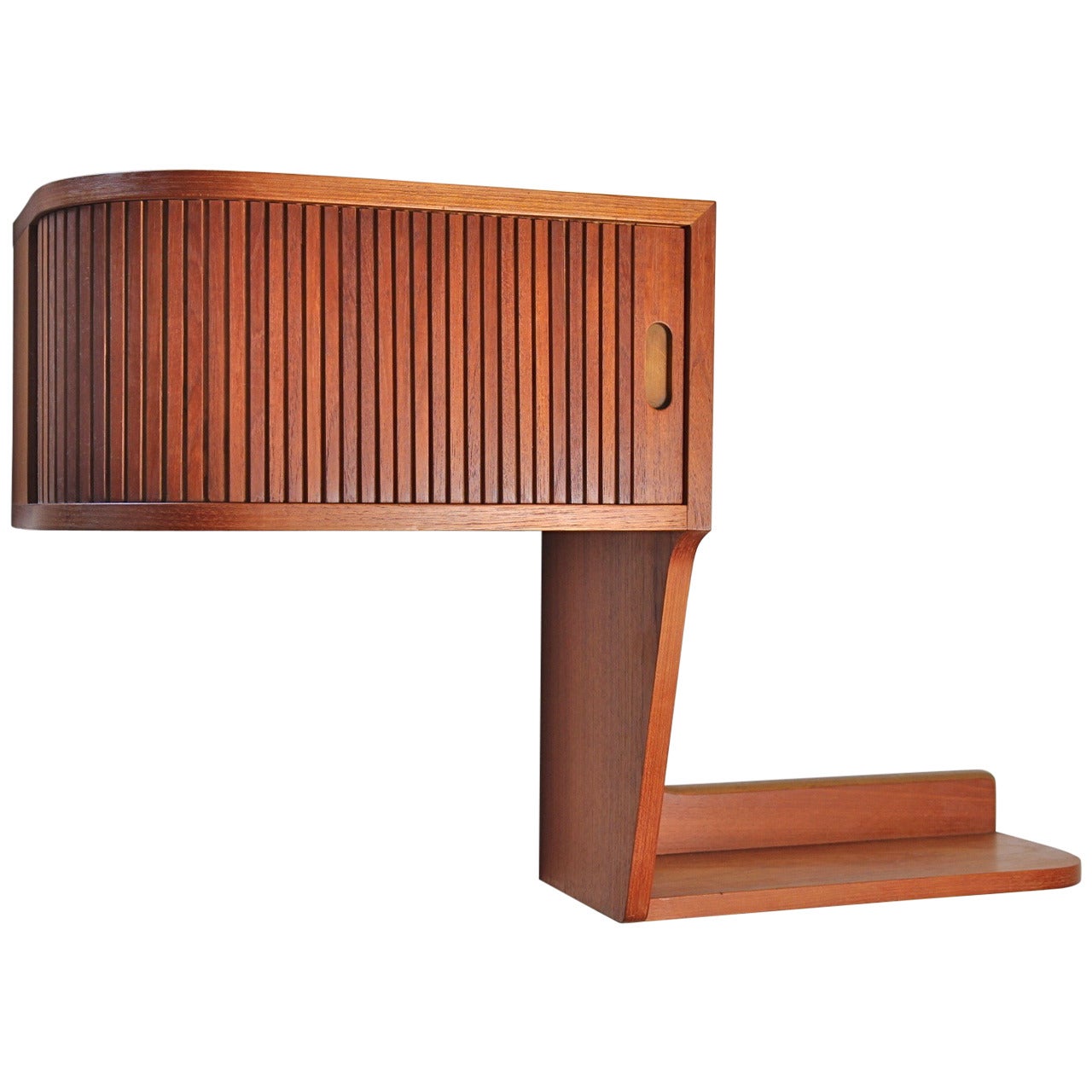 Danish Modern Teak Floating Shelf