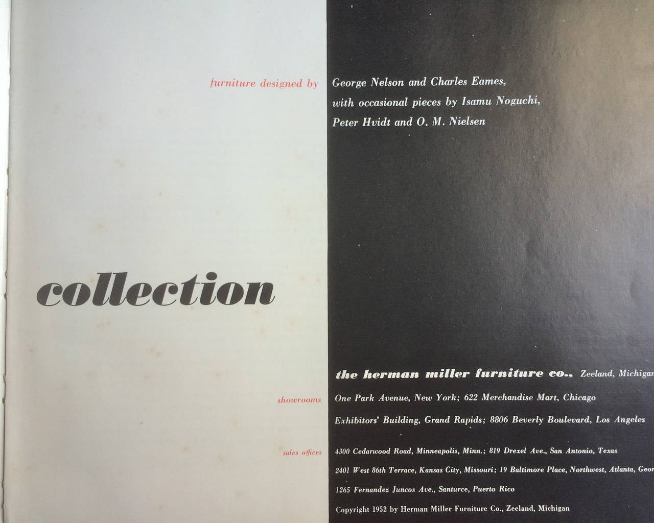 herman miller catalog 1950