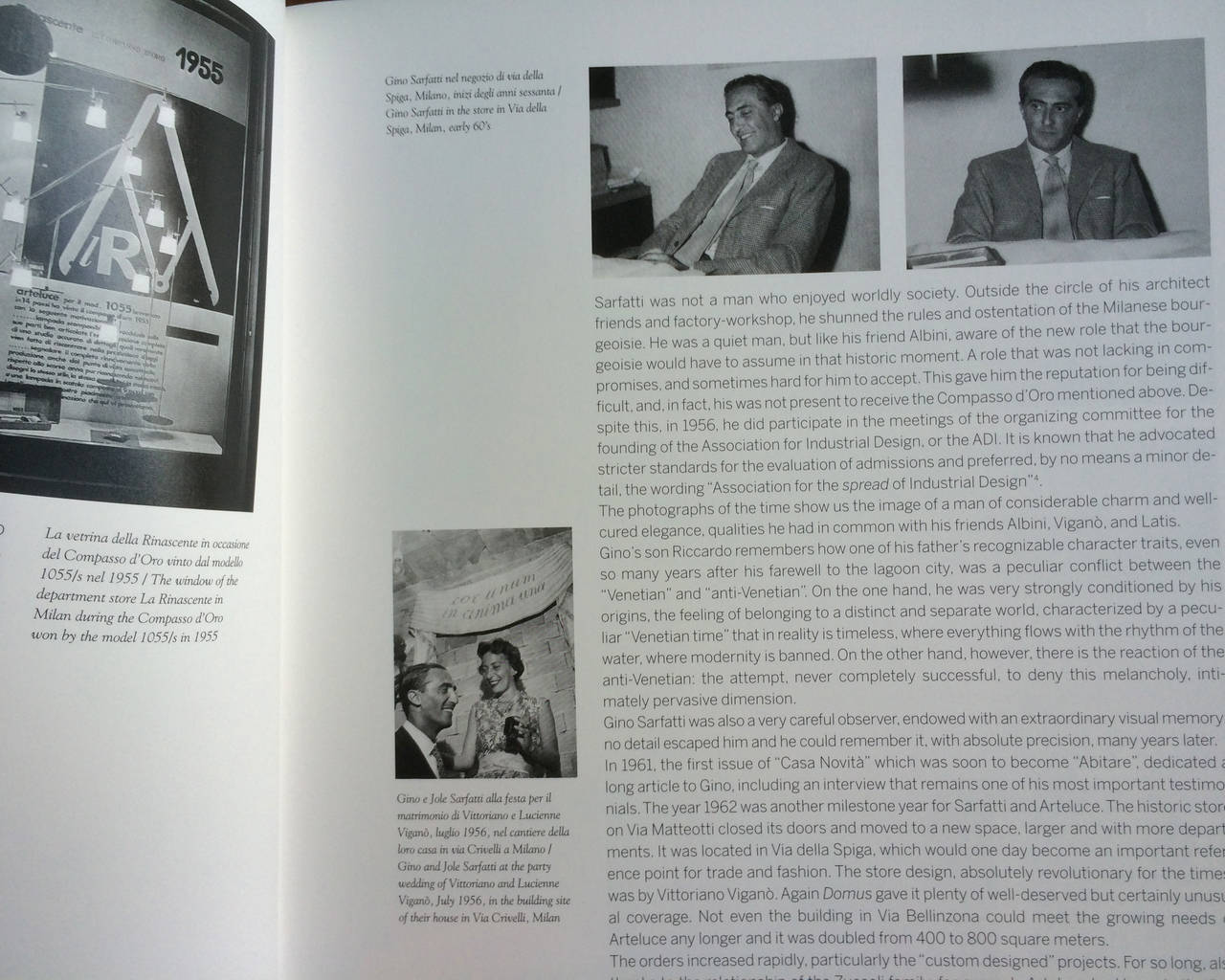 Gino Sarfatti : Œuvres sélectionnées 1938-1973 Excellent état à Brooklyn, NY