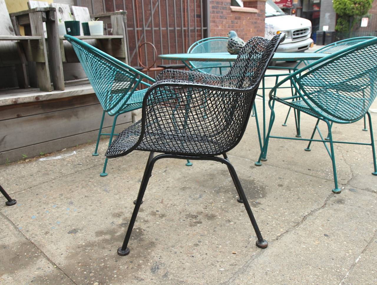 Set of Six Sculptura Chairs by Russell Woodard In Excellent Condition In Brooklyn, NY