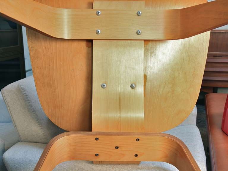 Pair of LCW Chairs by Charles and Ray Eames for Herman Miller 2