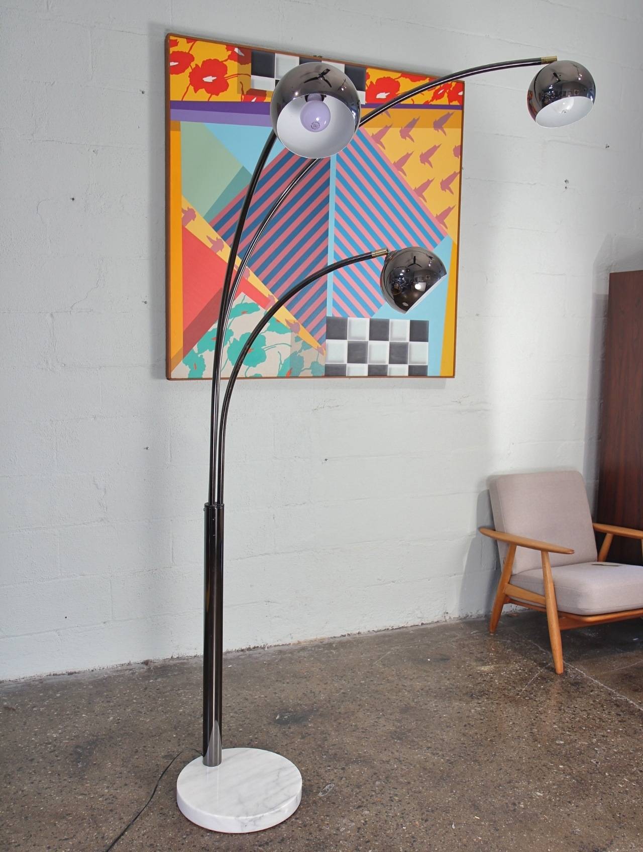 Mid-Century Modern Goffredo Reggiani Floor Lamp