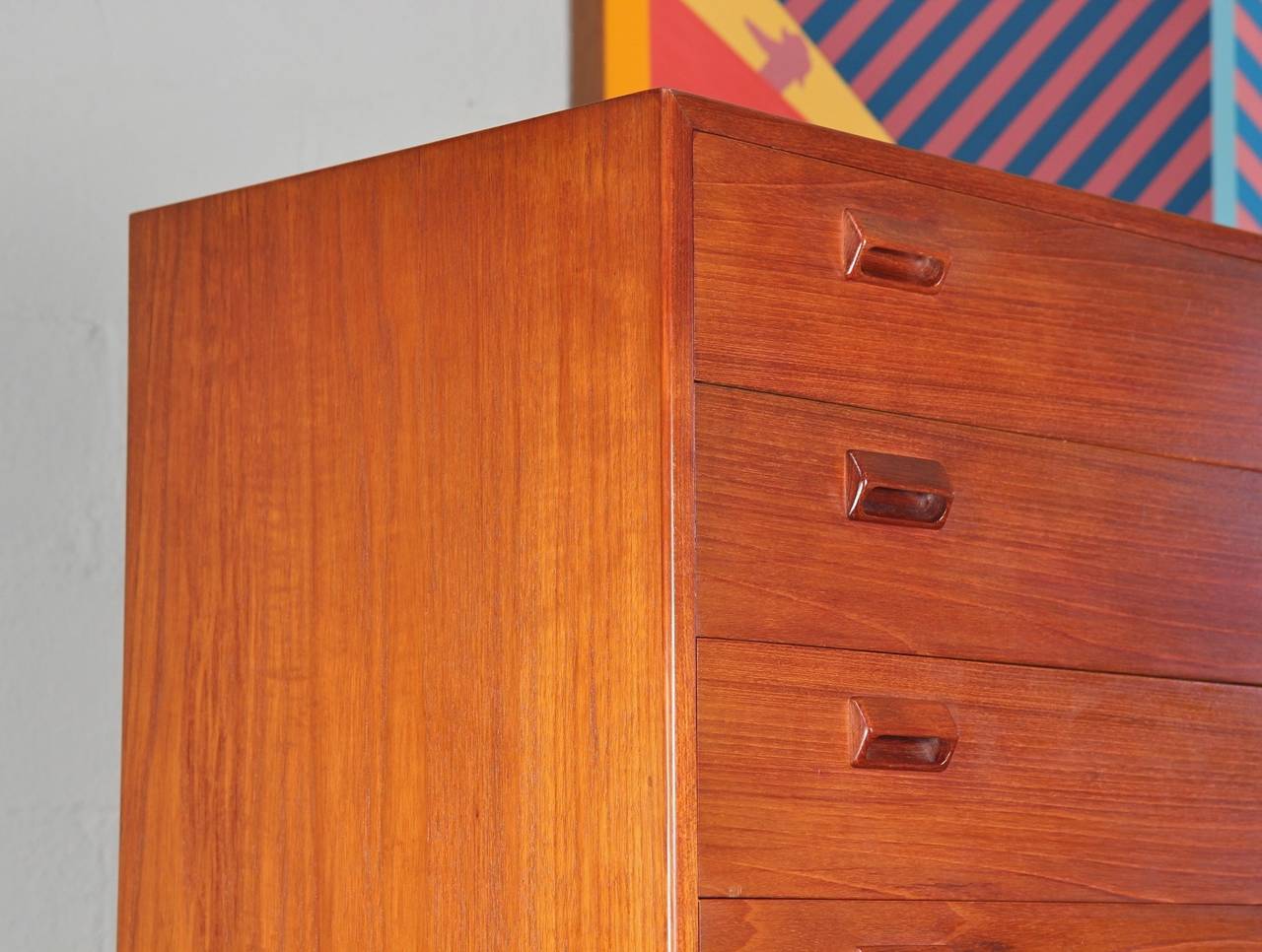 Large Teak Dresser by Børge Mogensen In Excellent Condition In Brooklyn, NY