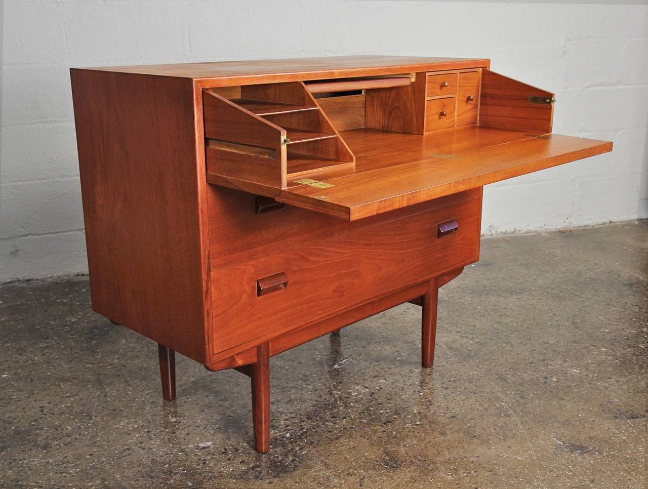 Teak Vanity by Børge Mogensen In Excellent Condition In Brooklyn, NY