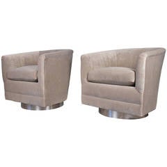 Edward Wormley Swivel Chairs