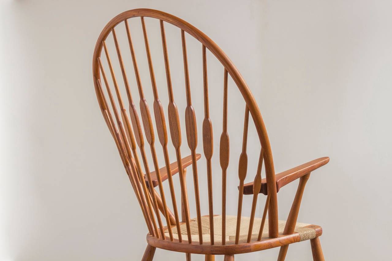 Danish Peacock Chair by Hans Wegner
