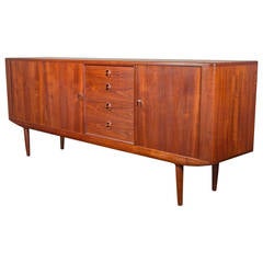 Large Danish Modern Teak Credenza 7