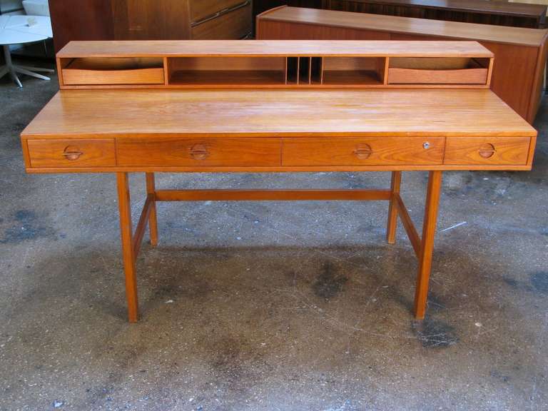 Teak Flip-Top Lovig Desk