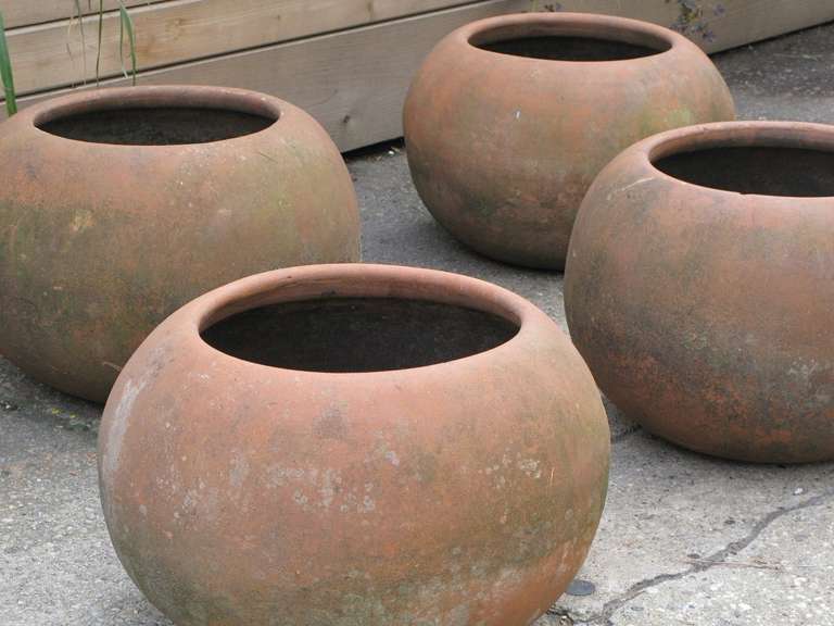 Mid-Century Mexican Terracotta Pots 3