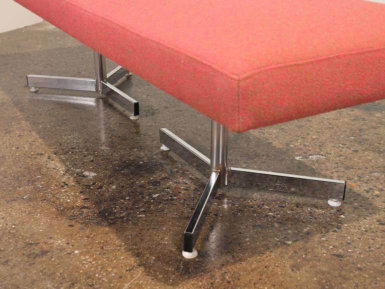 Mid-20th Century Mid-Century Upholstered Bench