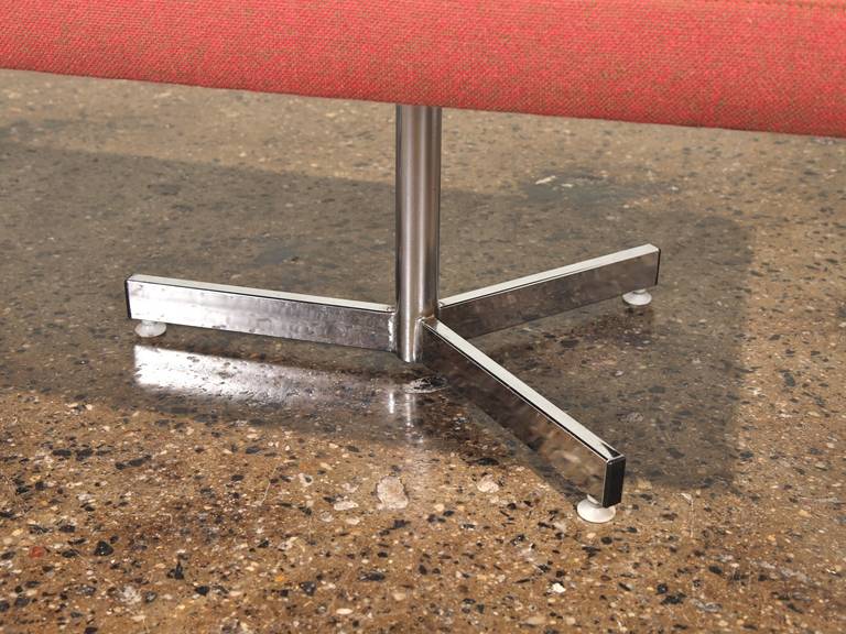 Mid-Century Upholstered Bench 1