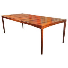 1960s Danish Modern Rosewood Table by H.W. Klein for Bramin Møbler