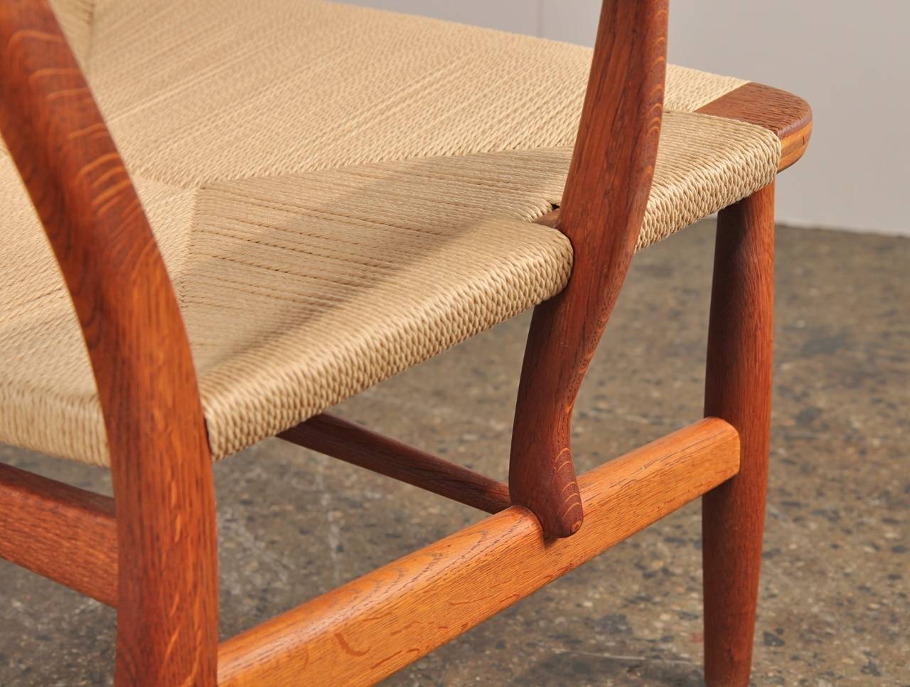Hans Wegner CH 22 Chair for Carl Hansen & Son In Excellent Condition In Brooklyn, NY