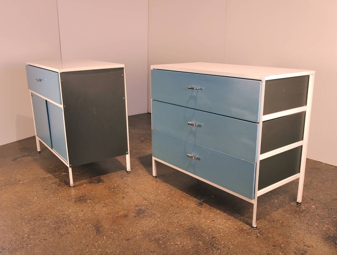 George Nelson Steelframe Cabinets for Herman Miller In Good Condition In Brooklyn, NY