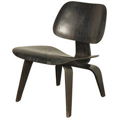1950s Black Aniline LCW by Charles and Ray Eames
