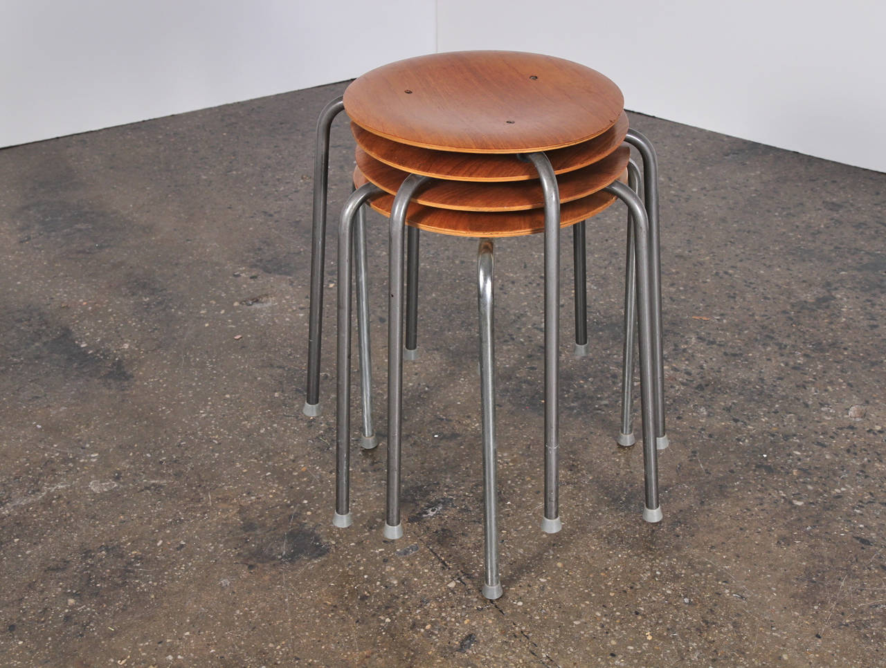 Danish Arne Jacobsen Dot Stools