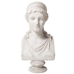 19th c. Diana bust