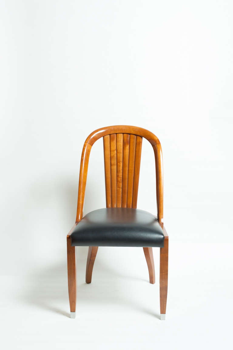 20th Century Set of  10 Art Deco Style Spanish  Dining Chairs
