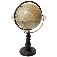 Early 20th C. Terrestrial Globe