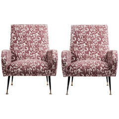 1950s Italian Design Armchairs