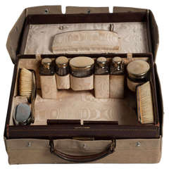 Antique 20th Century Travel Kit by Mappin & Webb