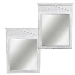 Antique Pair of Mirrors in Directory Style