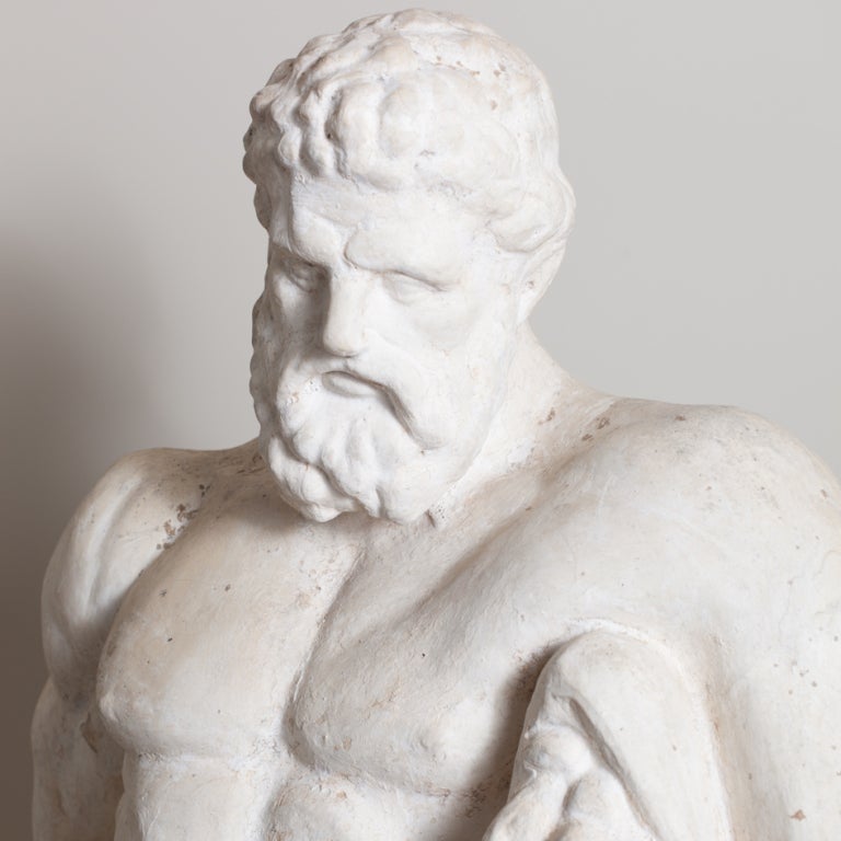 19th c. Hercules Farnese Sculpture 3