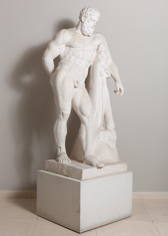 19th sculpture academy to Hercules Farnese