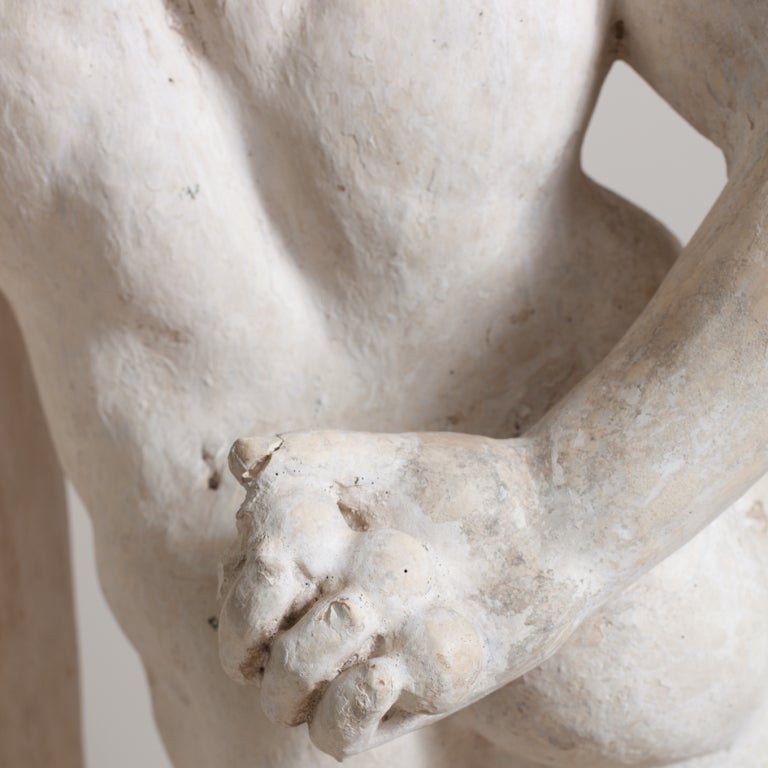 19th c. Hercules Farnese Sculpture In Good Condition In Madrid, ES