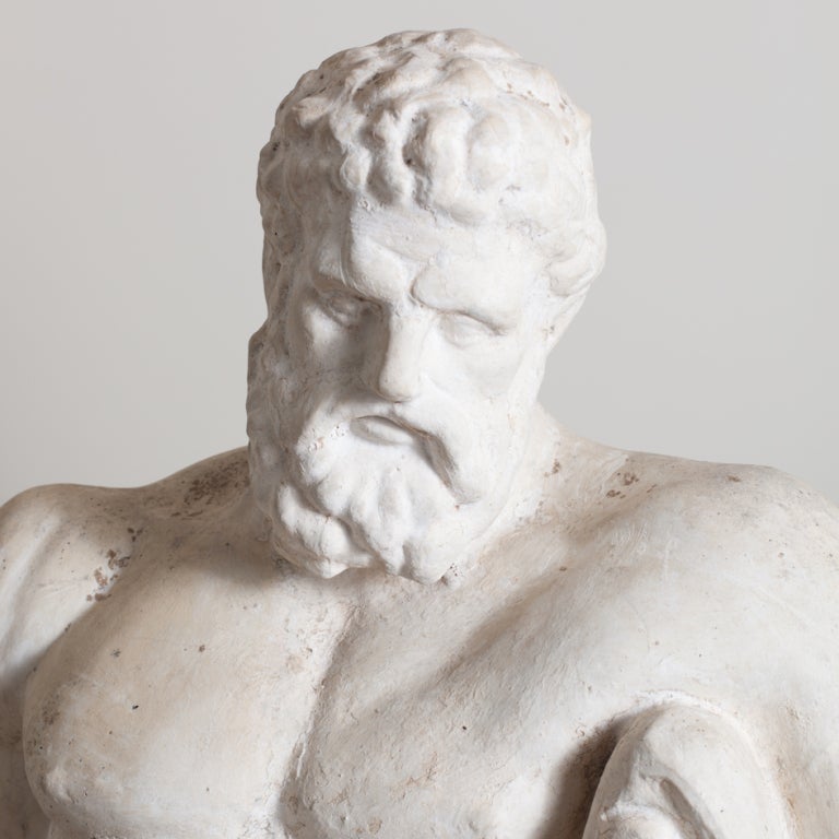 19th c. Hercules Farnese Sculpture 1