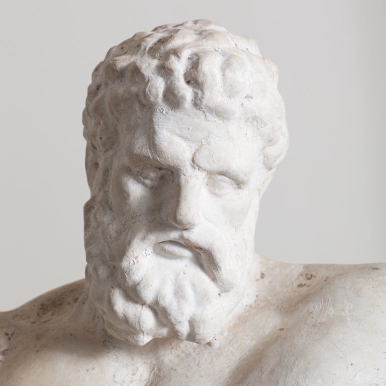 19th c. Hercules Farnese Sculpture 2