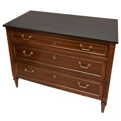 Antique Early 19th c. Commode In Directory Era
