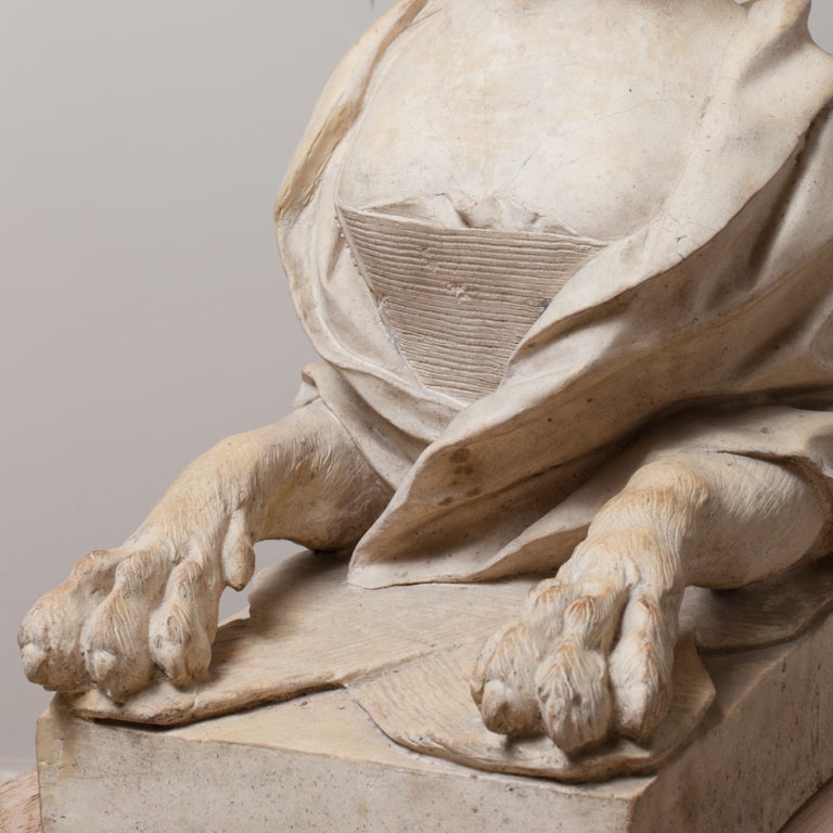 French 18th Century Madame de Pompadour as Sphinx