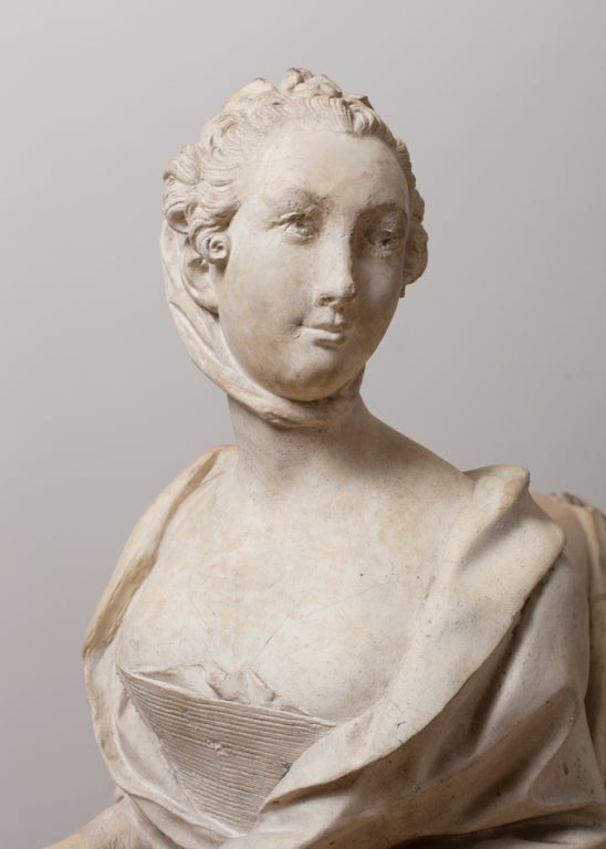 18th Century Madame de Pompadour as Sphinx In Excellent Condition In Madrid, ES