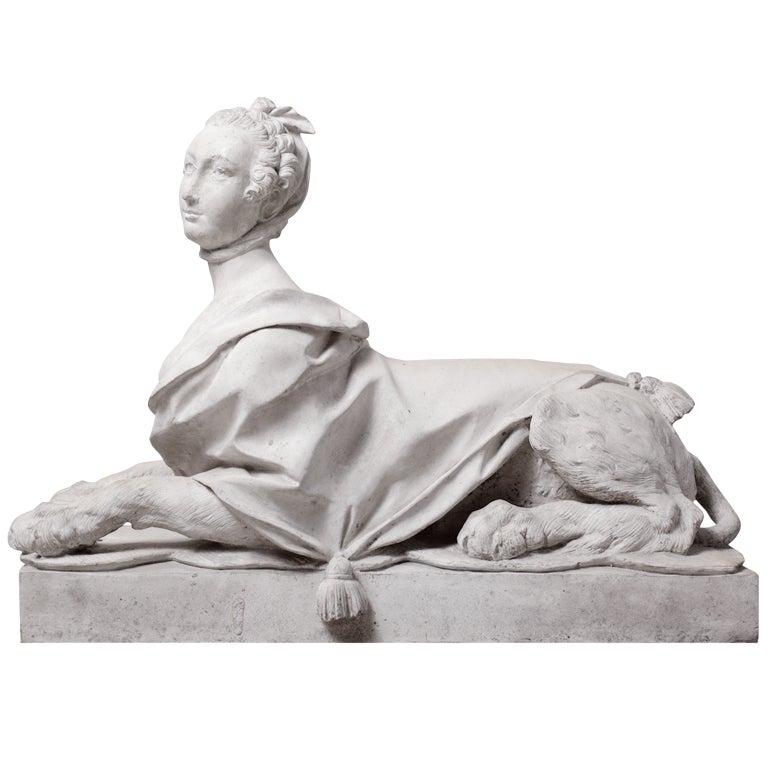 18th Century Madame de Pompadour as Sphinx