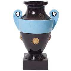 20th c.  Detachable Vase In Style Art Decó