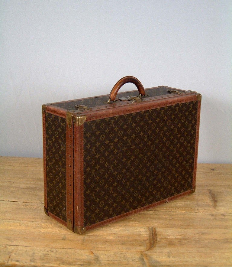 Louis Vuitton, 20th century. A set of four hardsided luggage