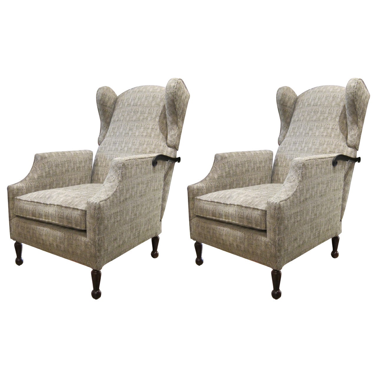 An impressive pair of armchairs in the style of Maison Jansen For Sale