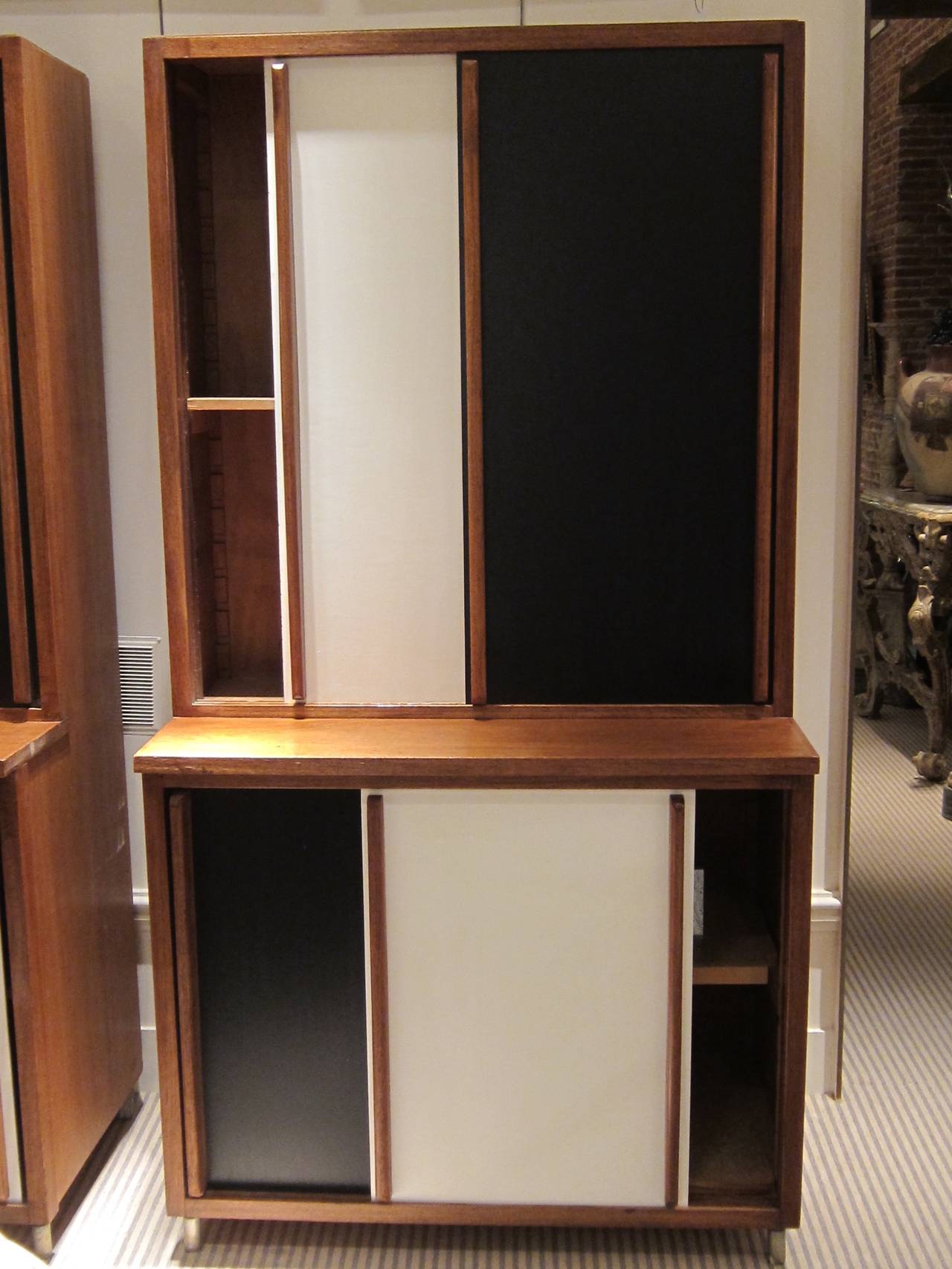 A pair of bookcases by Piere Jeanneret for 
