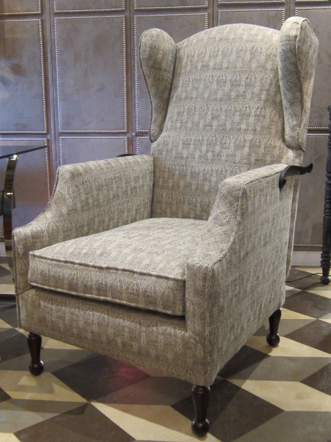 An impressive pair of armchairs in the style of Maison Jansen For Sale 3
