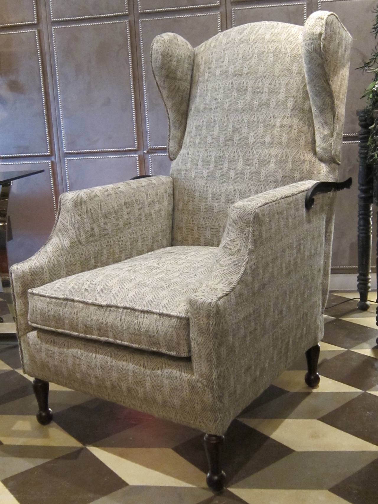 An impressive pair of armchairs in the style of Maison Jansen For Sale 4