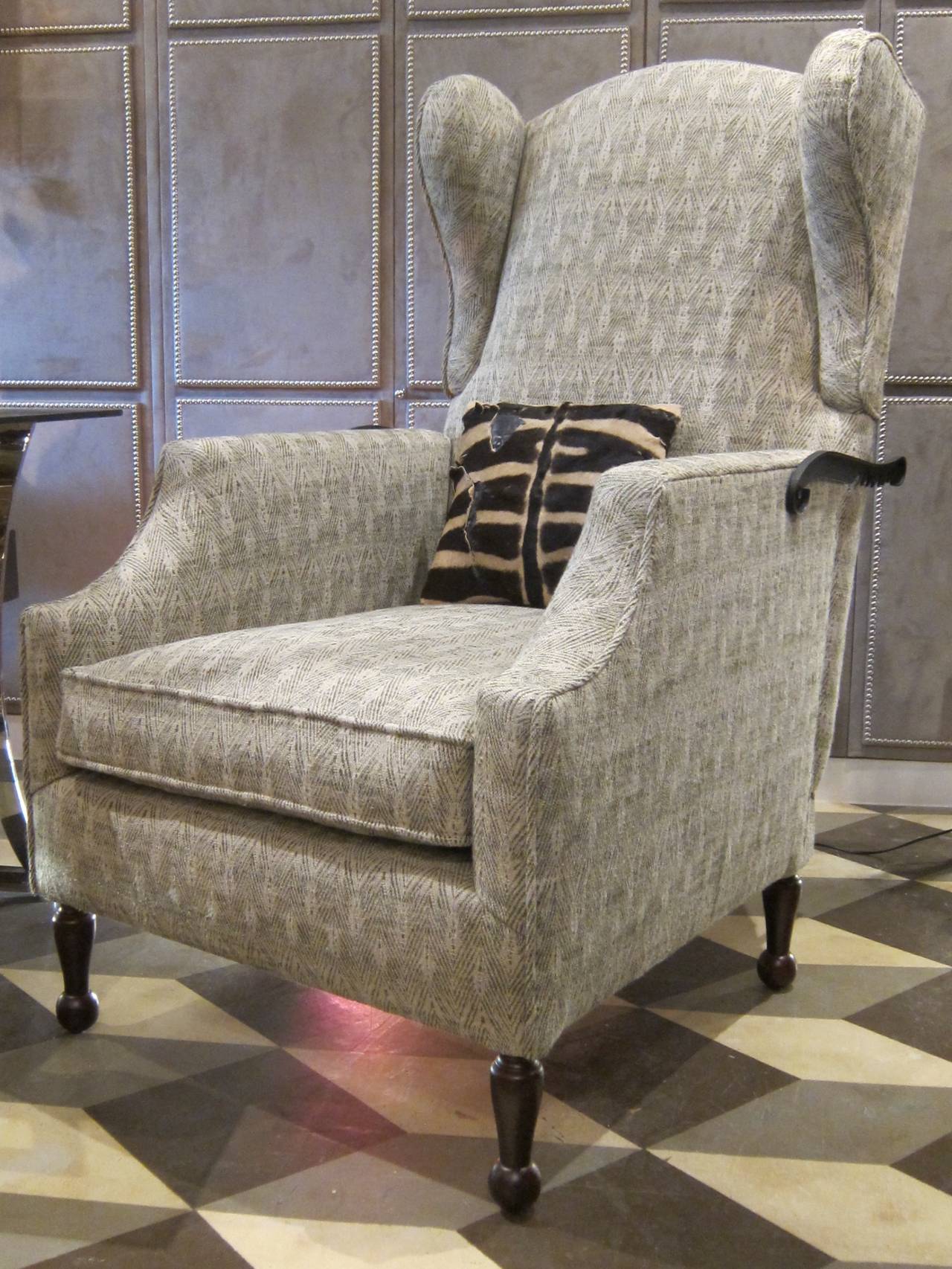 An impressive pair of armchairs in the style of Maison Jansen For Sale 6
