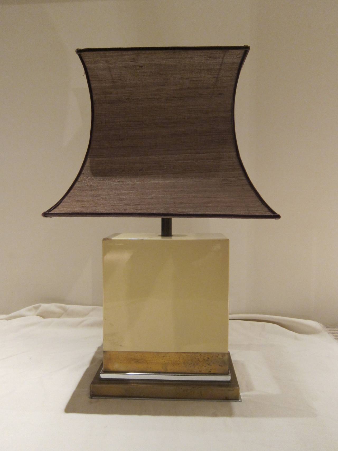 JC Mahey Table Lamp, France 1970