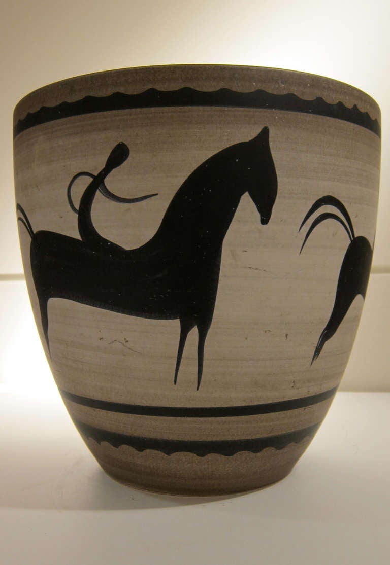 French Terracotta Vase For Sale