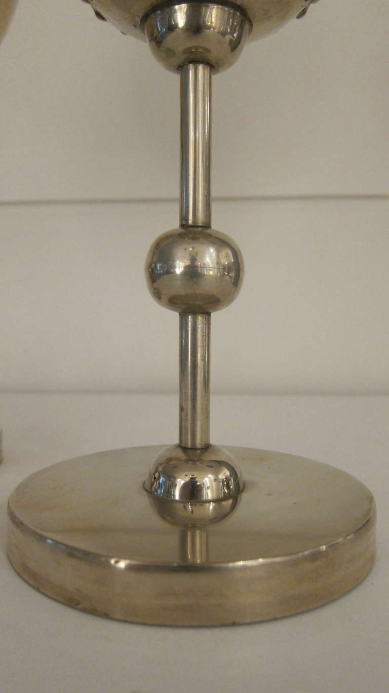 Pair of Silver Candlesticks by Anthony Redmile 1