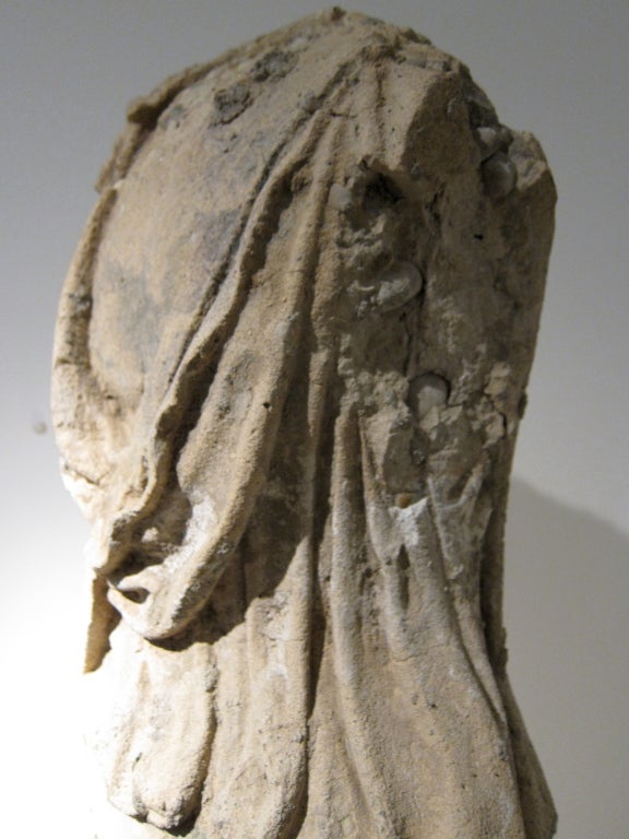 Headless 19th Century Stone Sculpture of the Huntress Diana 5