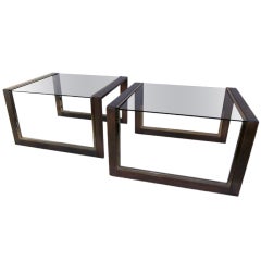 Pair Of Low Side Or Centre Tables By Maison Ramsay.