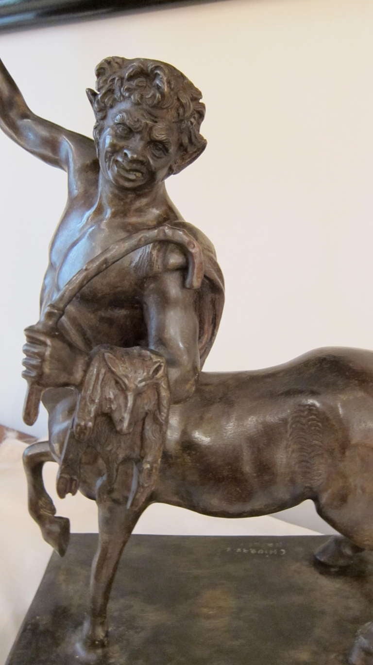 Pair of Big Size Furietti Centaurs in Bronze - Italy, 20th Century 4