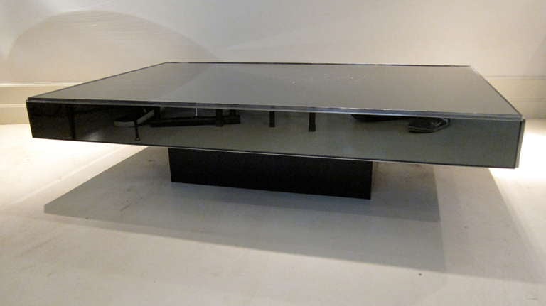 A chromed steel coffee table, 1970 3